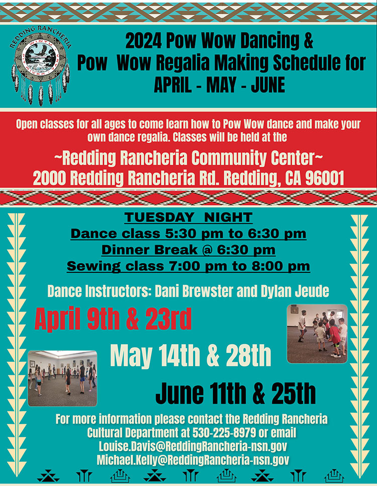 Events Calendar Redding Rancheria