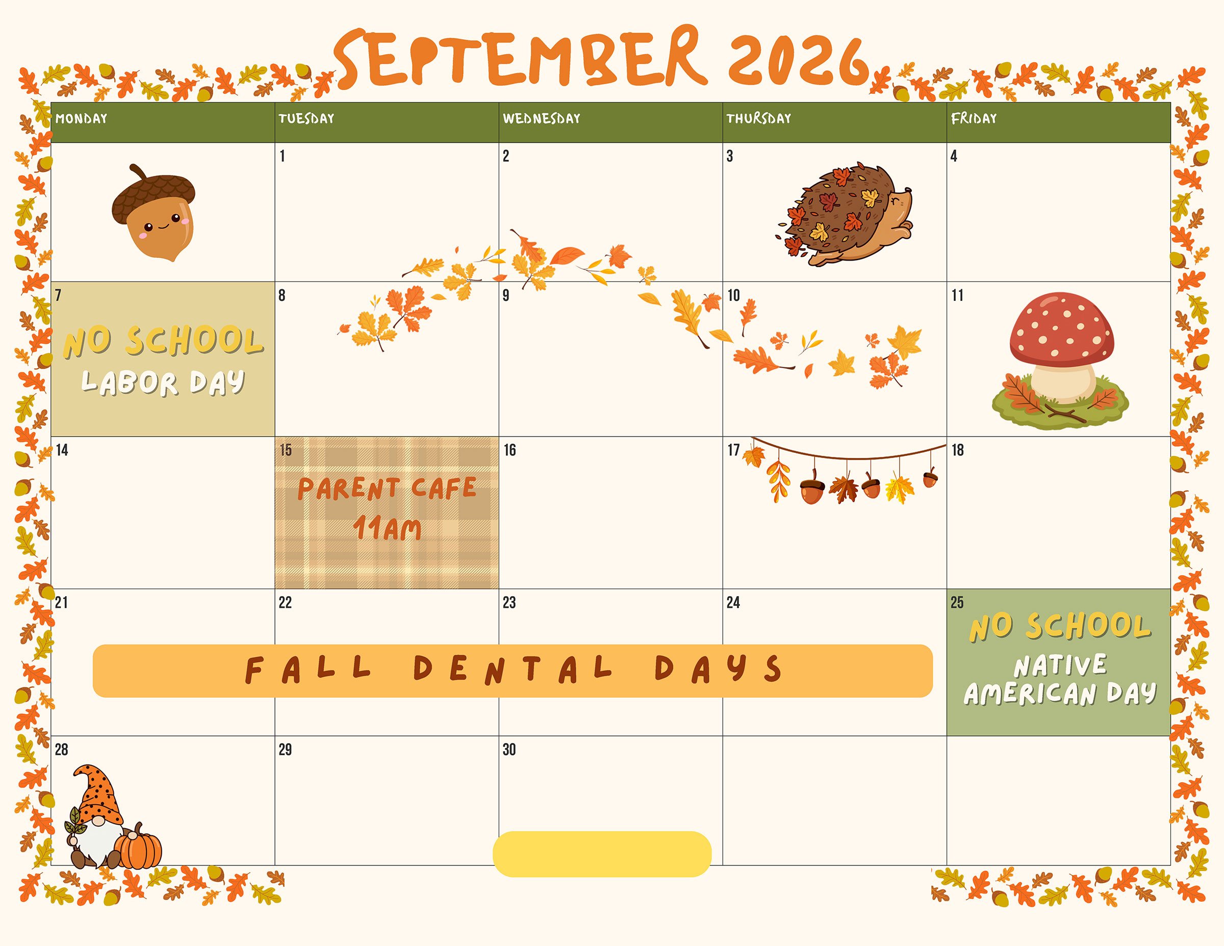 Calendar